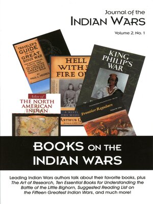 cover image of Journal of the Indian Wars, Volume 2, Number 1